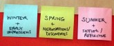 Seasons and themes